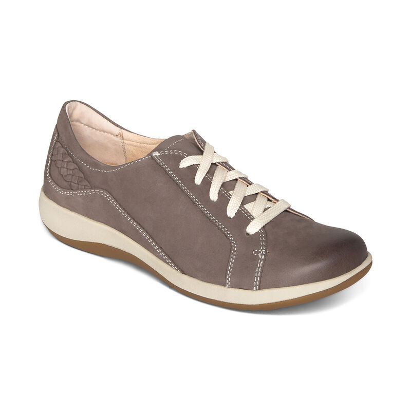 Aetrex Dana Oxford in Warm Grey