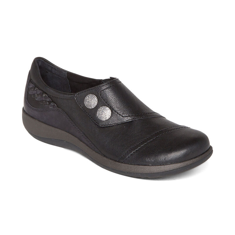 Aetrex Karina Monk Strap in Black