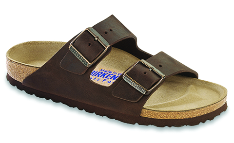 Birkenstock Arizona Soft Foot Bed in Red, Jade, Blue, Habana, Iron & Tobacco Oiled Leather - Some available in Narrow Widths