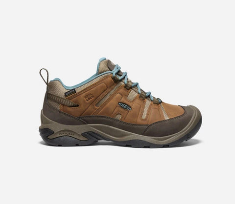 Keen Women's Circadia Waterproof Shoe in Shitake/Brindle Available in Wide Widths