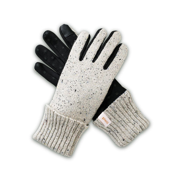 Pistil Alex Glove in Ivory & Charcoal