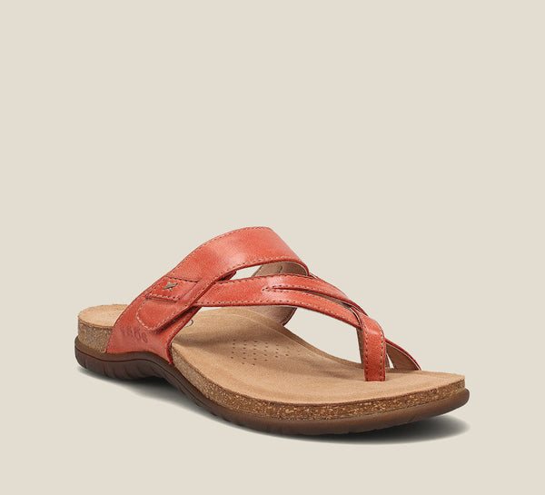 Taos Perfect Lightweight Sandal in Bruschetta, Steel & Tan