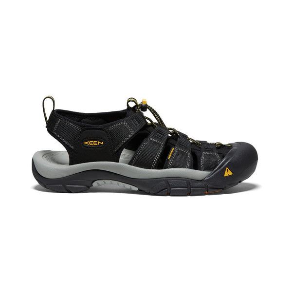 Keen Men's Newport H2 Hiking Sandal in Grey & Black