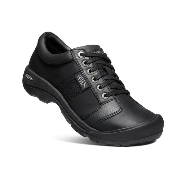 Keen Men's Austin Casual Shoe in Black & Chocolate