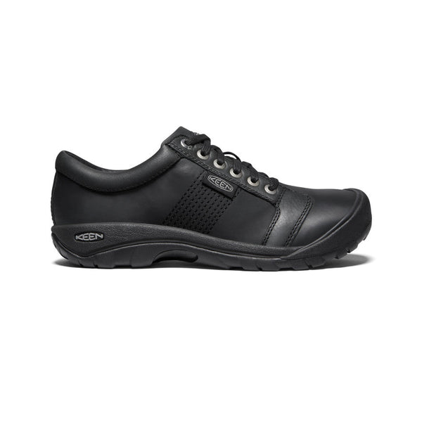 Keen Men's Austin Casual Shoe in Black & Chocolate