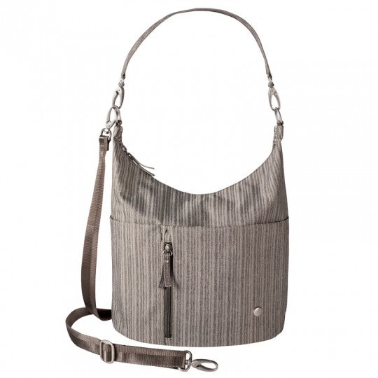 Haiku Ascend Hobo Bag in Black, Gray & Midnight