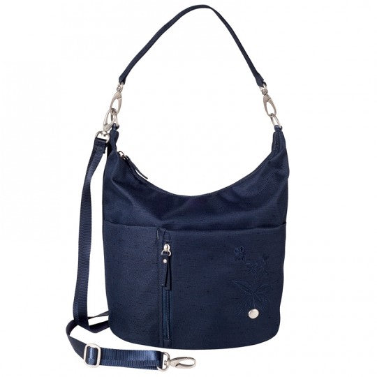 Haiku Ascend Hobo Bag in Black, Gray & Midnight