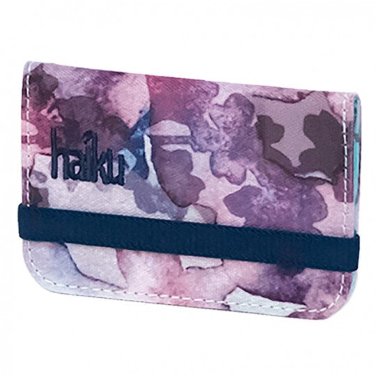 Haiku Trek RFID Mini Wallet 2.0 in Tulip, Blue,  Black, Blackberry, Tulip, Honeycomb, Forest, Sapphire, Eucalyptus, Poppy Berry & More