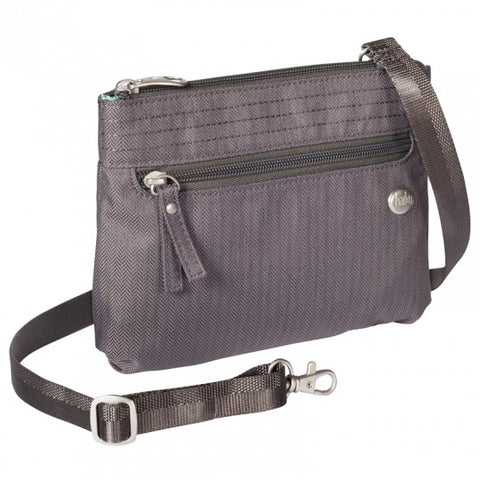 Haiku Impulse Crossbody Travel Bag in Gray & Shale
