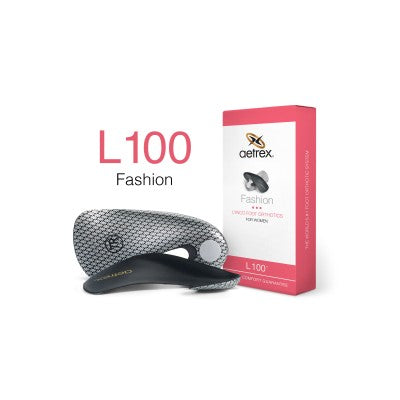 Aetrex L100  Women's Fashion Med/High Arch Orthotic