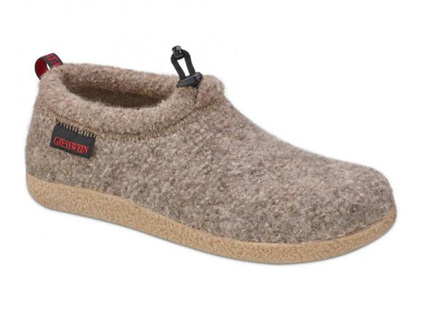 Giesswein Wool Slipper in Earth & Black